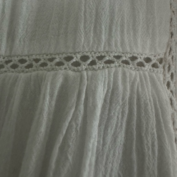 Tuckernuck Pomander Place White Ophelia Mini Dress Coverup Coastal Minimalist - Picture 6 of 11